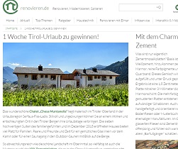 renovieren.de Gewinnspiel