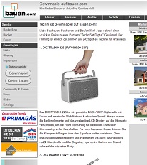 Bauen.com Gewinnspiel