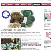 Blooms Deco Gewinnspiel