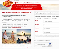 Call a Pizza Gewinnspiel