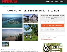 Cosmopolitan Gewinnspiel