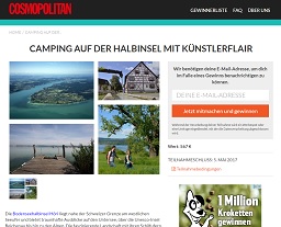 Cosmopolitan Gewinnspiel