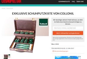 Cosmopolitan Gewinnspiel