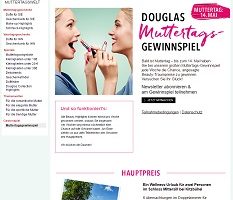 Douglas Gewinnspiel