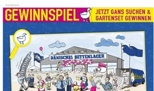 Dänisches Bettenlager Gewinnspiel