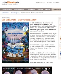Hallo Familie Gewinnspiel