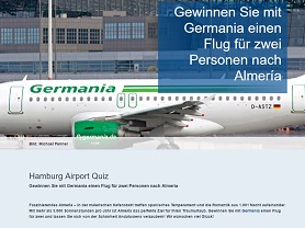 Hamburg Airport Gewinnspiel
