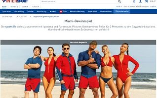 Intersport Gewinnspiel