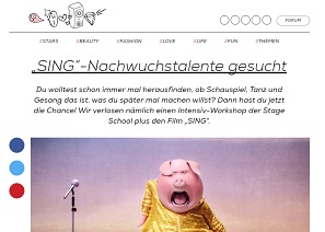 Mädchen Gewinnspiel