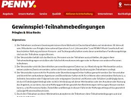 Penny Gewinnspiel