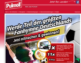 Pulmoll Fanhymne Gewinnspiel, Pulmoll Gewinnspiel