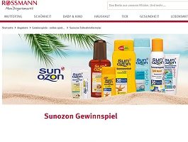 Rossmann Gewinnspiel