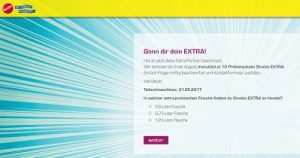 Sinalco Gewinnspiel