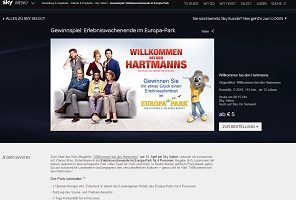 Sky Gewinnspiel