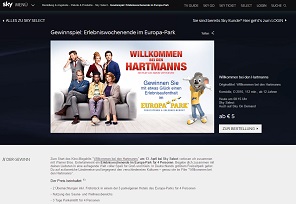 Sky Gewinnspiel