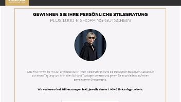 Stilberatung plus Shopping Gewinnspiel, Varilux Gewinnspiel