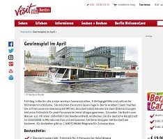 Visit Berlin Gewinnspiel