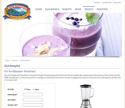 Wild Blueberries Gewinnspiel