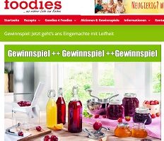 foodies Gewinnspiel