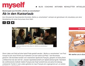 myself Gewinnspiel