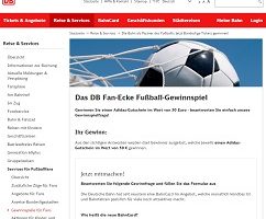 Bahn Gewinnspiel