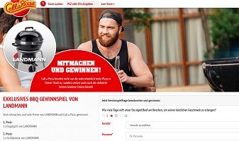 Call a Pizza Gewinnspiel