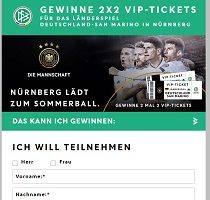 DFB Gewinnspiel