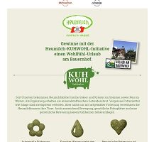 Bauernhof Kurzurlaub Gewinnspiel, Heumilch Gewinnspiel