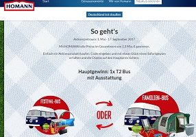 Homann Gewinnspiel