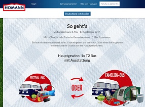 Homann Gewinnspiel