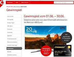 Kabel Deutschland Gewinnspiel