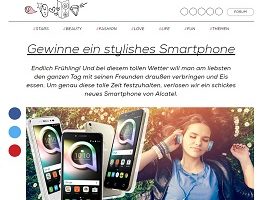 Mädchen Gewinnspiel