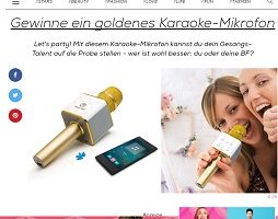 Mädchen Gewinnspiel