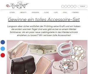 Mädchen Gewinnspiel
