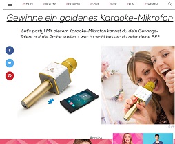 Mädchen Gewinnspiel