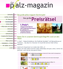 Pfalz Magazin Gewinnspiel