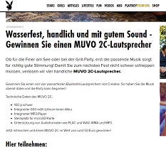Playboy Gewinnspiel