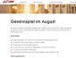 Hotel Augustinerhof Gewinnspiel