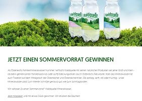 Waldquelle Gewinnspiel