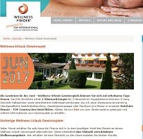 Wellnessfinder Gewinnspiel