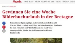 freundin Gewinnspiel