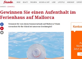 Freundin Gewinnspiel