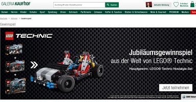 Galeria Kaufhof Gewinnspiel