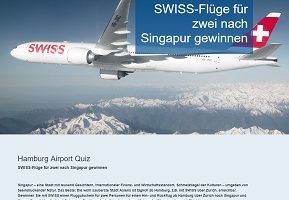 Hamburg Airport Gewinnspiel