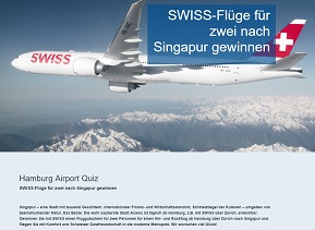 Hamburg Airport Gewinnspiel