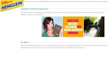 Henglein Gewinnspiel