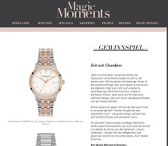Magic Moments Gewinnspiel