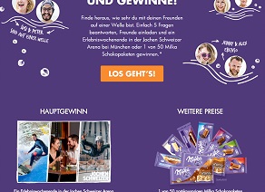Milka Gewinnspiel