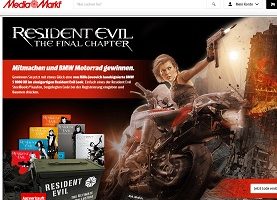 Resident Evil Gewinnspiel Aktion bei MediaMarkt