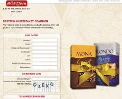 RöstFein Gewinnspiel
